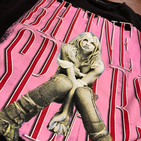 BRITNEY SPEARS WOMENS XXL OFFICIAL MERCH 2022 TOUR BAND CONCERT MUSIC - Picture 2 of 8
